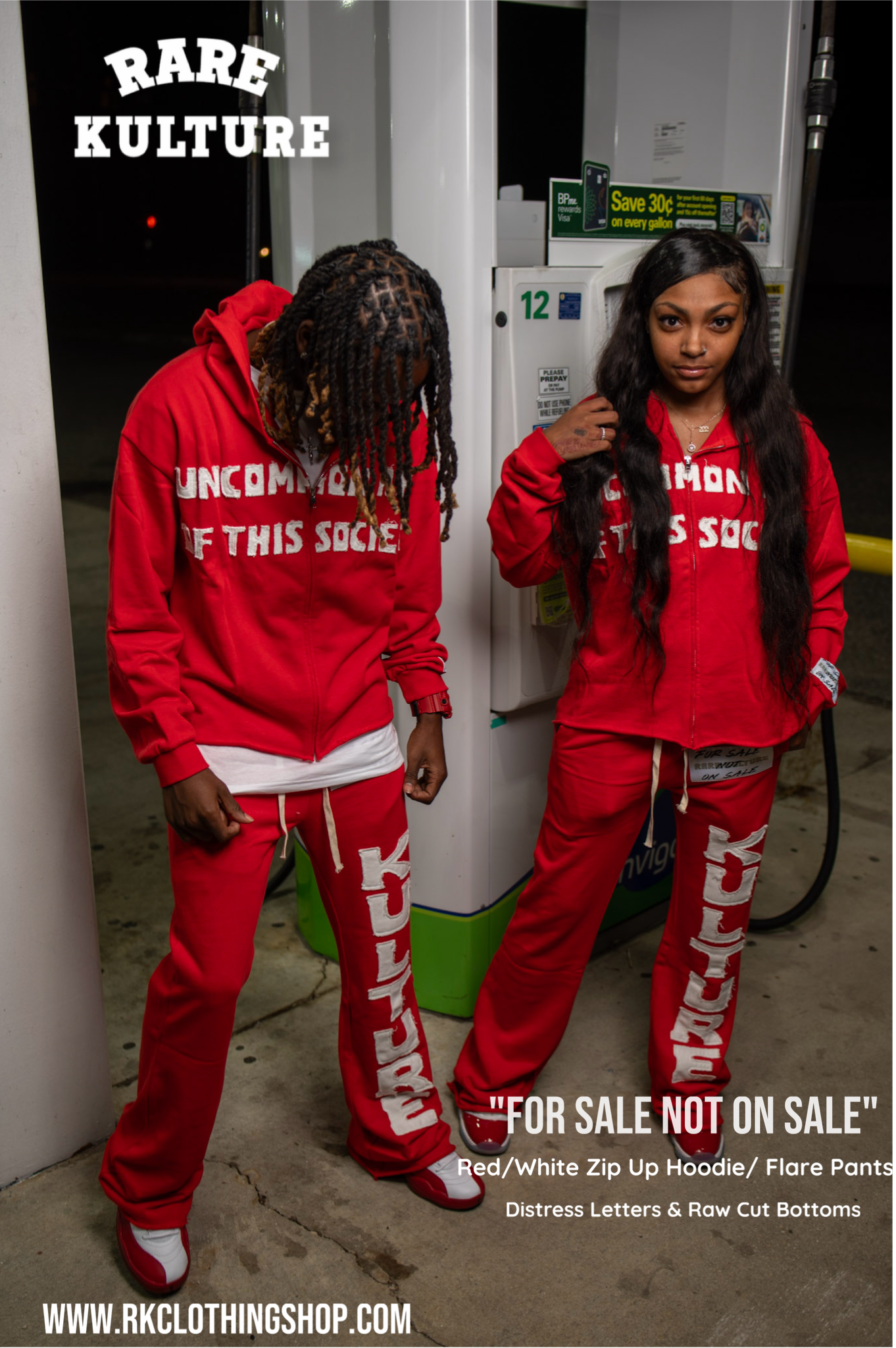 FOR SALE NOT ON SALE SET RED
