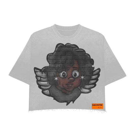 Ghetto Angel Tee (White)